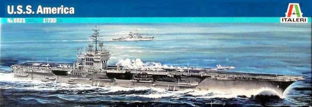 Italeri U.S.S. America CV-66 1/720 scale
