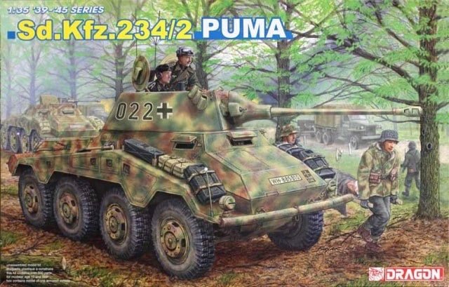 1/35 Dragon Sd.Kfz.234/2 Puma Premium Edition – 6943 - Battle Born Hobby