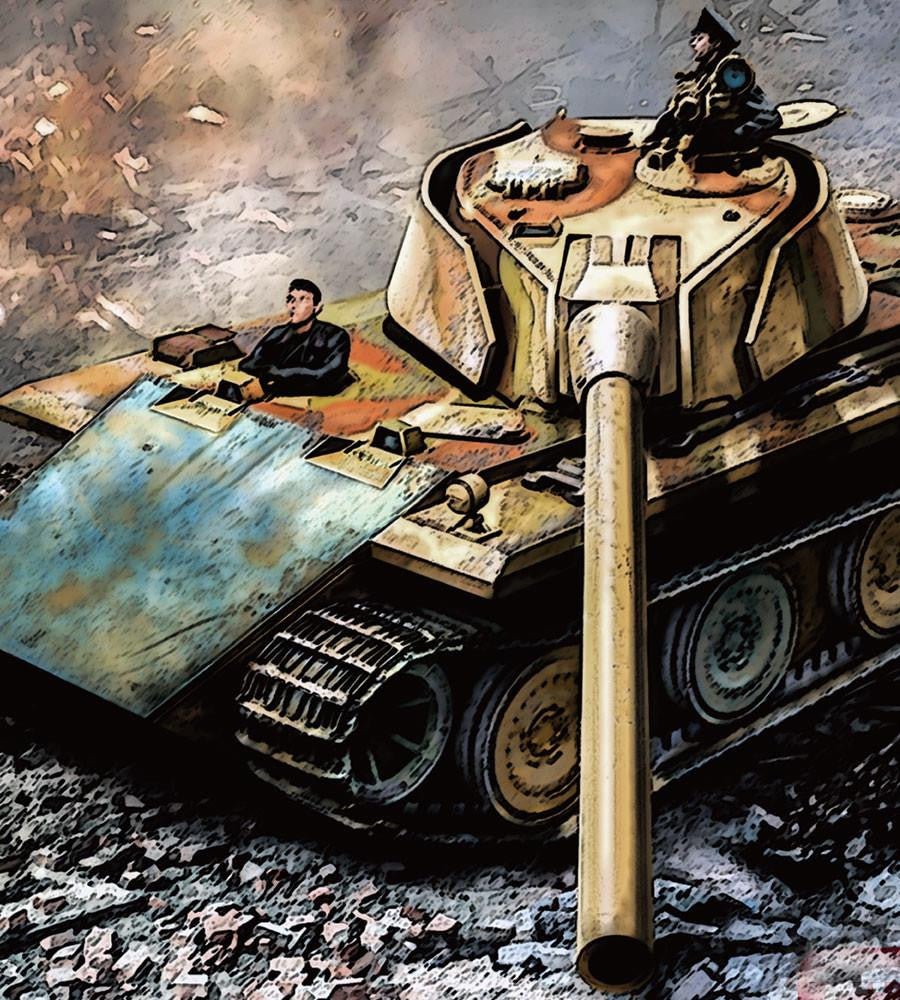 1/35 Fist of War WWII German E60 ausf.D 12.8cm tank with side armor late type - Battle Born Hobby