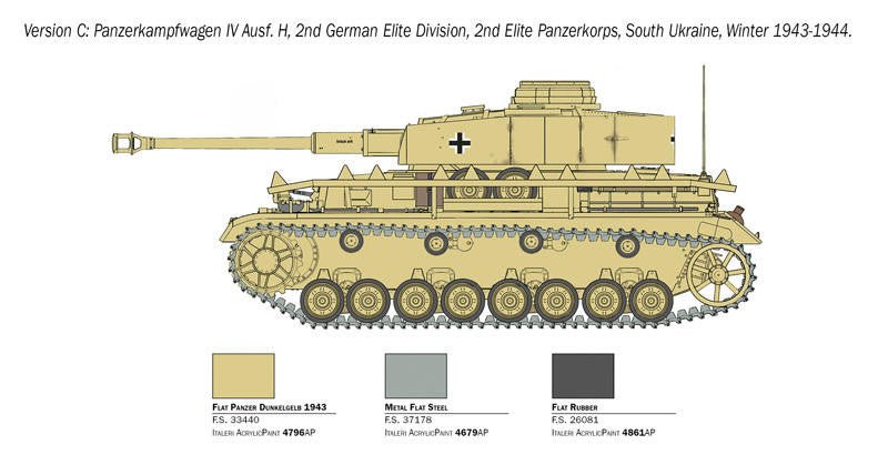1/35 Italeri Pz. Kpfw. IV 1/35 Scale - Battle Born Hobby