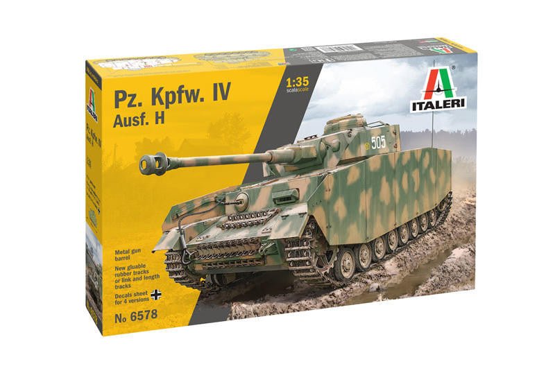 1/35 Italeri Pz. Kpfw. IV 1/35 Scale - Battle Born Hobby