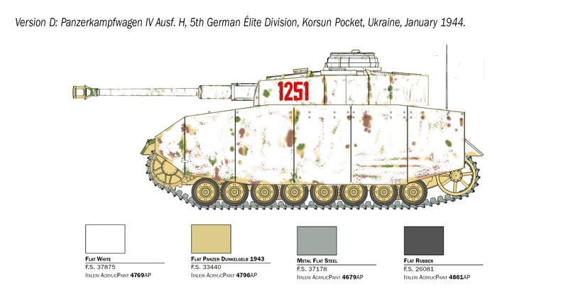 1/35 Italeri Pz. Kpfw. IV 1/35 Scale - Battle Born Hobby