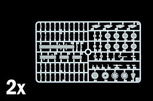 1:35 Italeri Semovente L40 da 47/32 Italian Armored Vehicle Model Kit - Battle Born Hobby