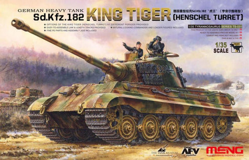 1/35 Meng Sd.Kfz.182 King Tiger (Henschel Turret) - Battle Born Hobby