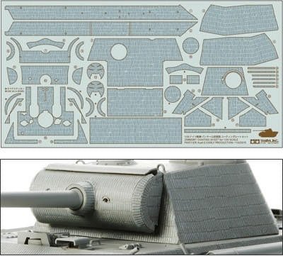 1/35 Tamiya Panther Ausf G Early Zimmerit Coating Sheet - Battle Born Hobby