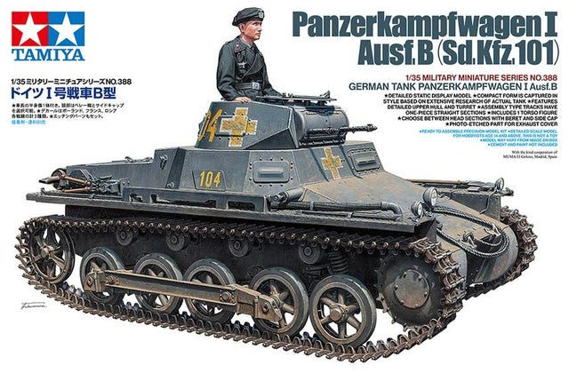 1/35 Tamiya Panzerkampfwagen I German Panzer Sd.Kfz.101 - Battle Born Hobby