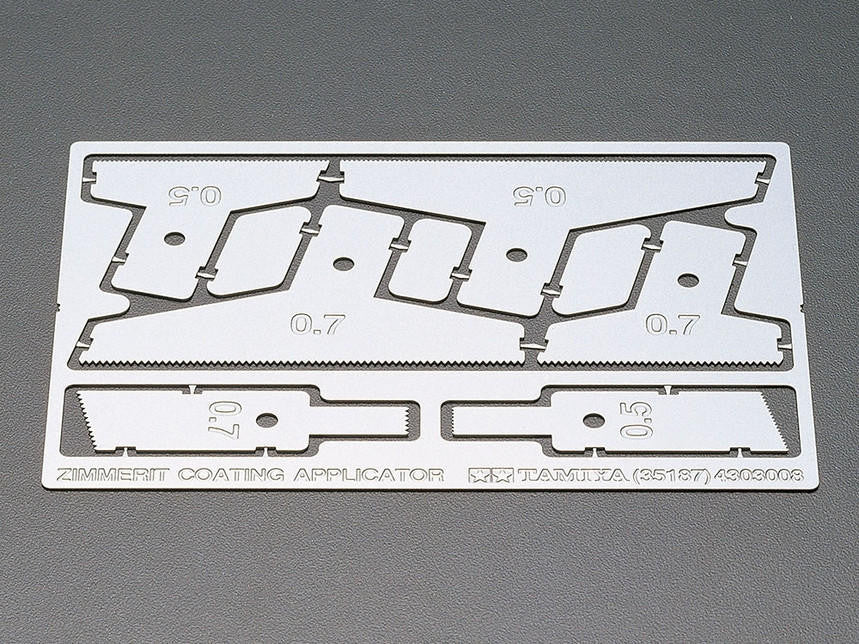 1:35 Zimmerit Coating Photo-Etch Applicator Tool - Battle Born Hobby