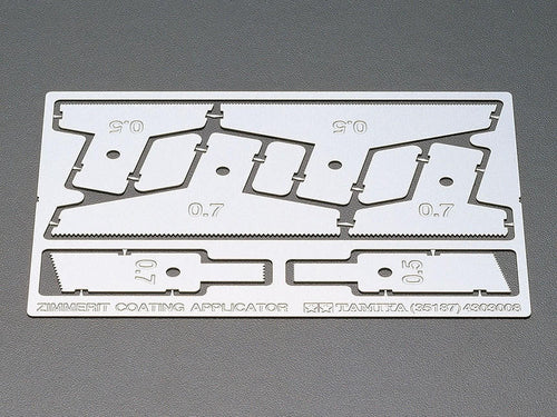 1:35 Zimmerit Coating Photo-Etch Applicator Tool - Battle Born Hobby