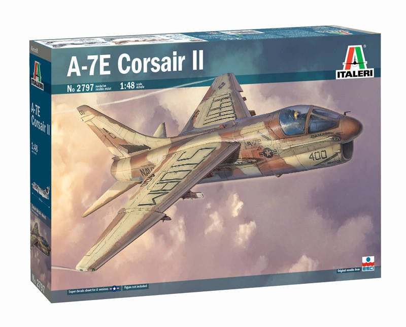 1/48 Italeri A7E Corsair II Attack Aircraft - Battle Born Hobby
