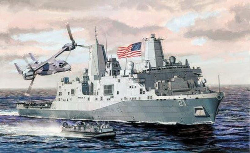 1/700 Dragon USS New York LPD-21 Plastic Model Kit - Battle Born Hobby