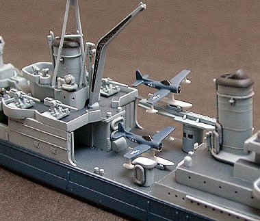 1/700 Tamiya USS Indianapolis CA-35 Heavy Cruiser Plastic Model Kit - Battle Born Hobby