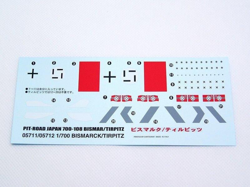 1/700 Trumpeter Tirpitz Battleship 1944 Plastic Model Kit - Battle Born Hobby
