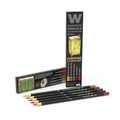 AK Interactive AK10042 Chipping & Aging Weathering Pencil Set with five colors for scale model weathering.