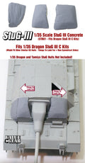 Value Gear 1/35 StuG III Concrete Armor resin upgrade for Dragon StuG III C scale model kits