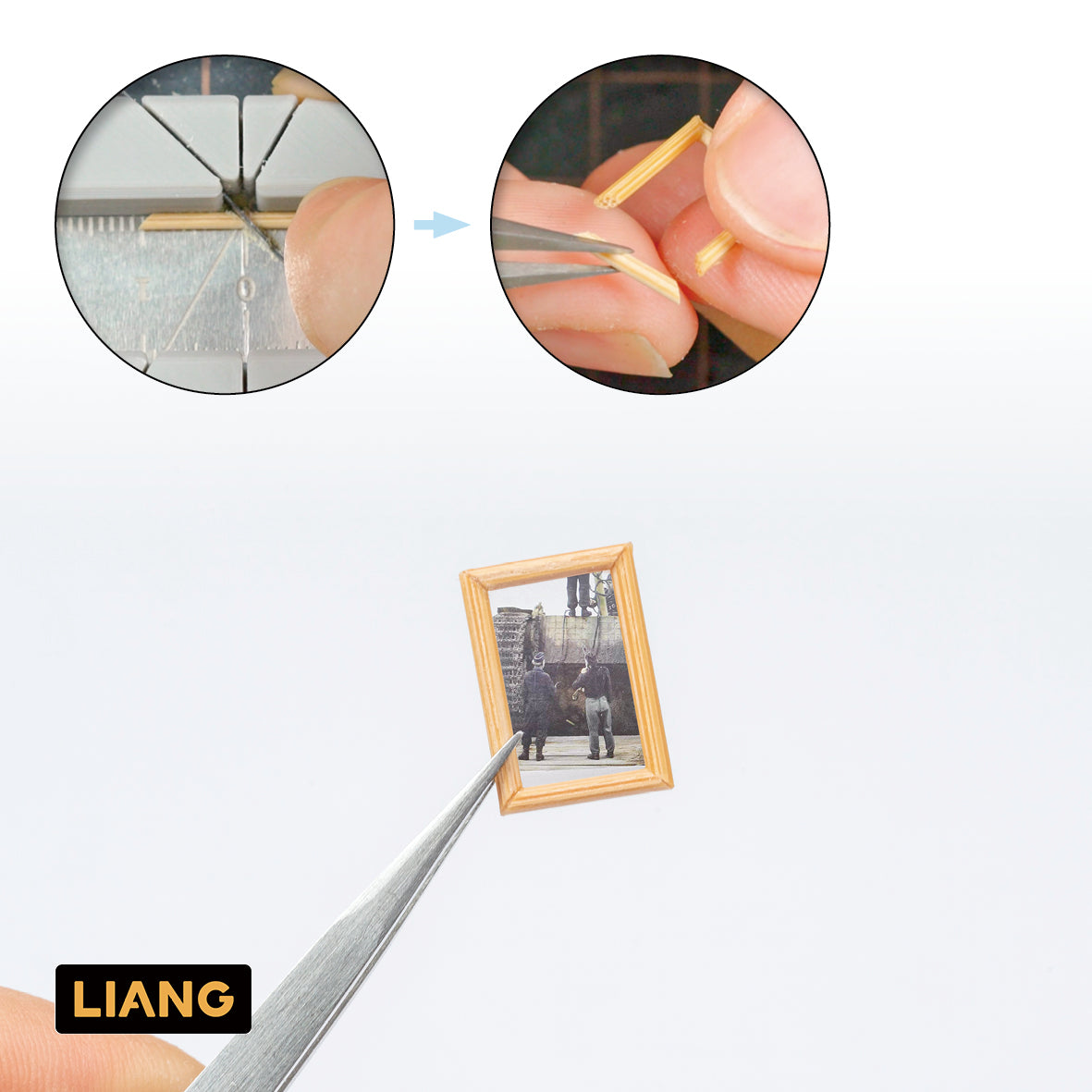 Liang Model Angle Cutter – 30°/45°/60°/90° – LIANG-0220A - Battle Born Hobby