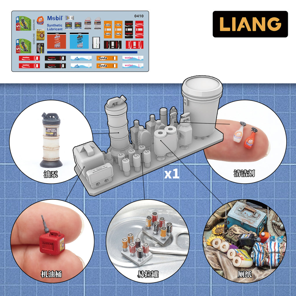 Liang Model 3D-Print Model Civilian Supplies – LIANG-0410 - Battle Born Hobby