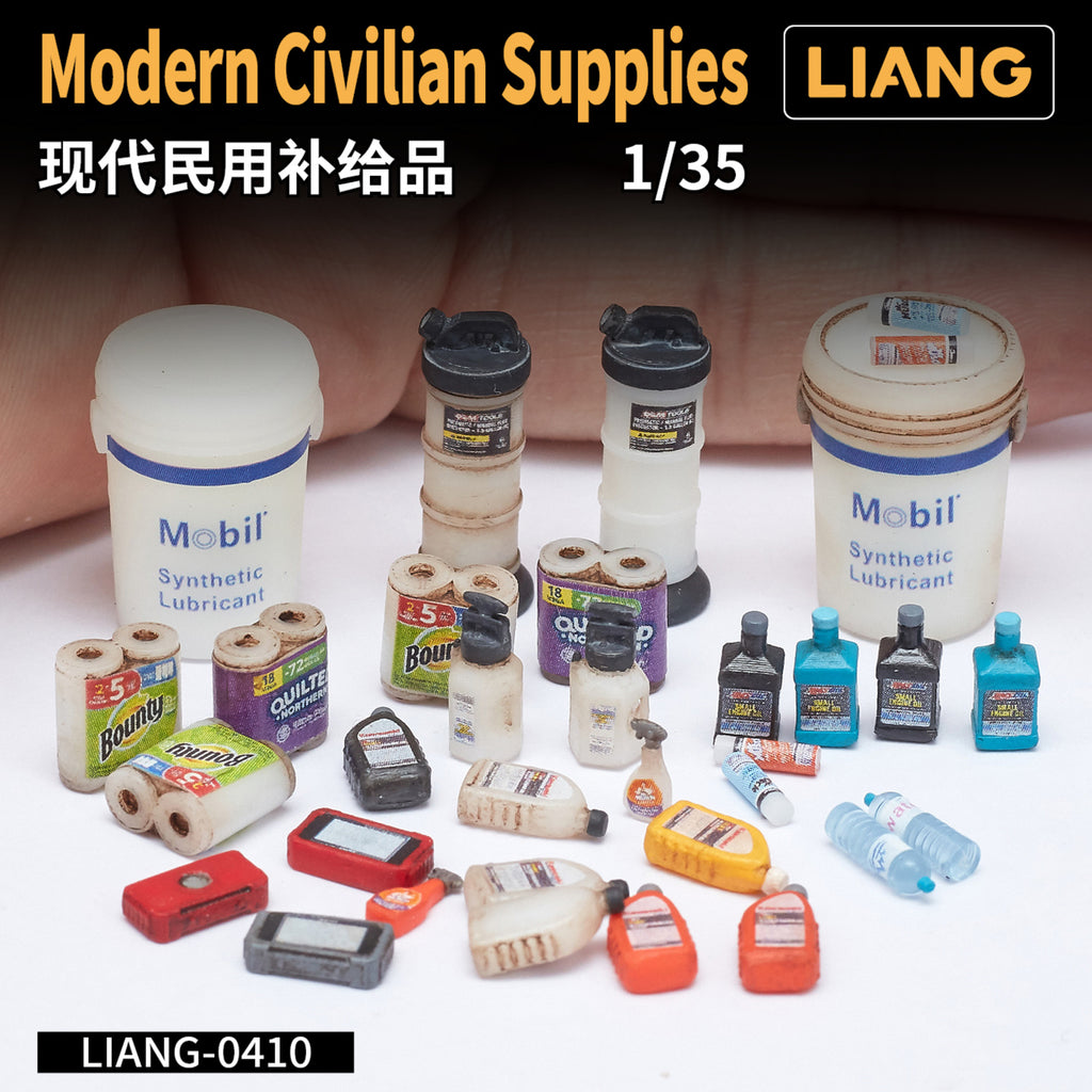 Liang Model 3D-Print Model Civilian Supplies – LIANG-0410 - Battle Born Hobby
