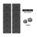 Liang Model LIANG-0442A Model Nuts and Bolts sizes showing 0.6mm, 0.7mm, 0.8mm, 0.9mm and 1.0mm fasteners with round and hexagonal head shapes; 550 pieces included.