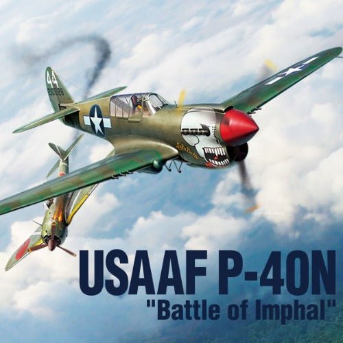 Academy 12341 1/48 P-40N USAAF “Battle of Imphal” - Battle Born Hobby