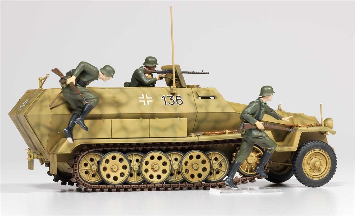 Academy 1/35 German Sd.Kfz.251/1 Ausf.C – 100% New Tooling - Battle Born Hobby