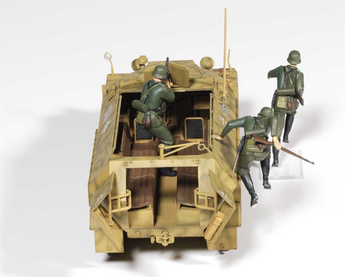 Academy 1/35 German Sd.Kfz.251/1 Ausf.C – 100% New Tooling - Battle Born Hobby
