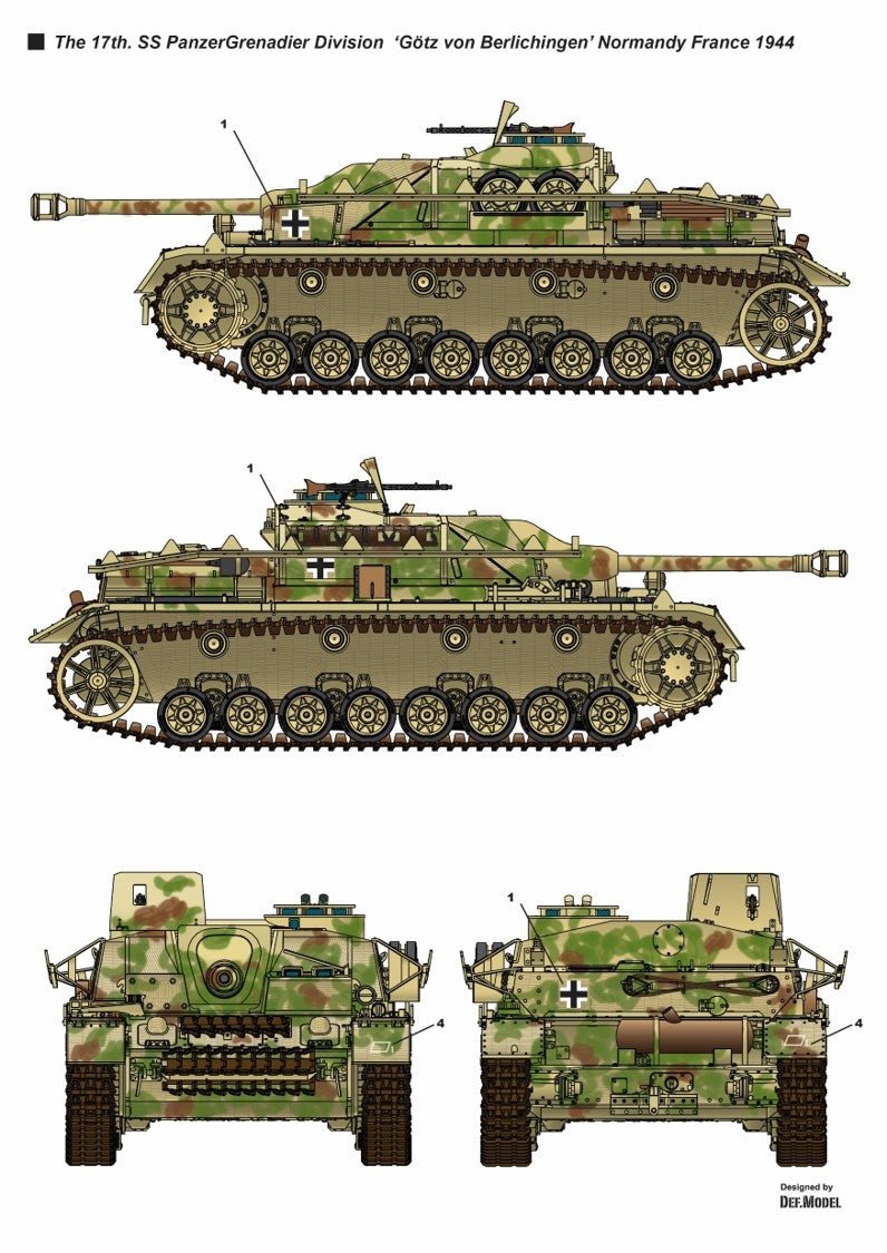 Academy 1/35 German StuG IV Sd.Kfz.167 "Ver. Early" - Battle Born Hobby