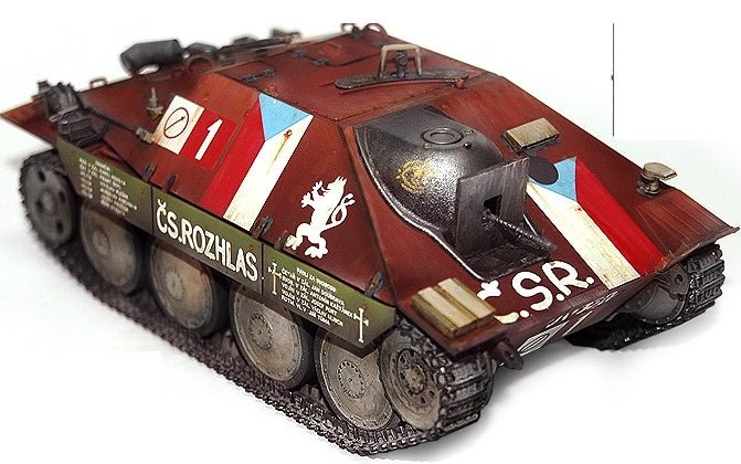 Academy 1/35 Jagdpanzer 38(t) Hetzer "Prague 1945" – 13277 - Battle Born Hobby