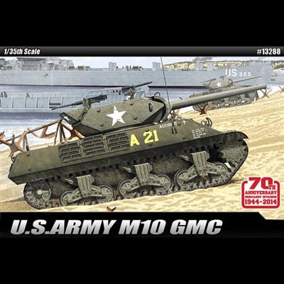 Academy 1/35 M10 GMC U.S. Army Tank Destroyer – 13288 - Battle Born Hobby