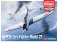 Academy 1/48 A6M2b Zero Fighter Model 21 “Battle of Midway” – NEW TOOLING - Battle Born Hobby