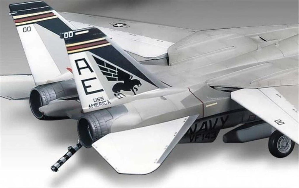 Academy 1/48 F-14A Tomcat USN Fighter Plastic Model Kit - Battle Born Hobby