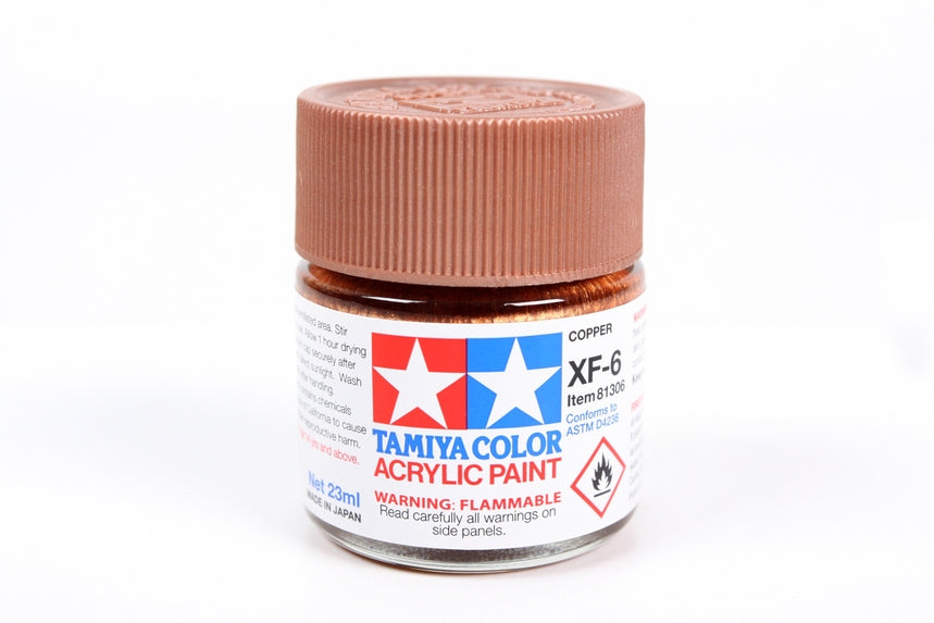 Tamiya Large Acrylic Paint XF-6 Copper