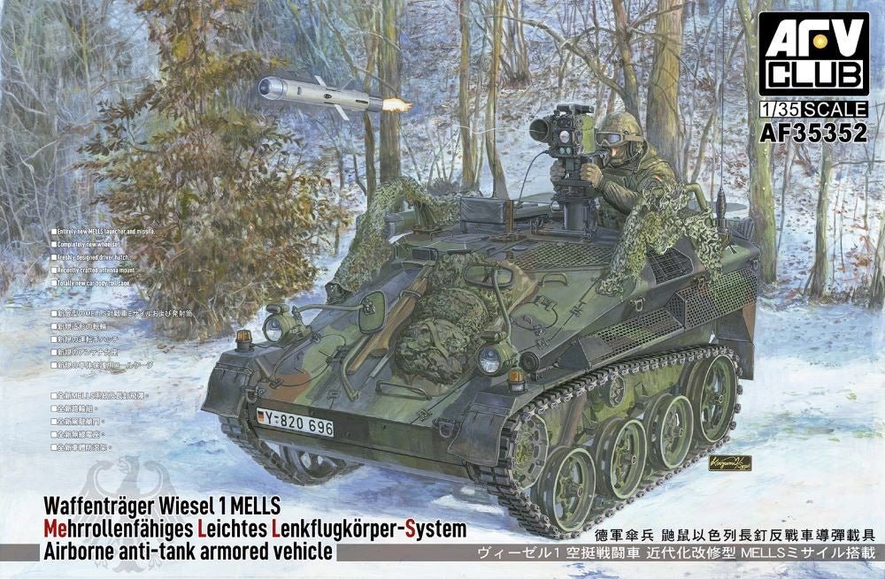 AFV Club Waffenträger Wiesel 1 MELLS - Battle Born Hobby