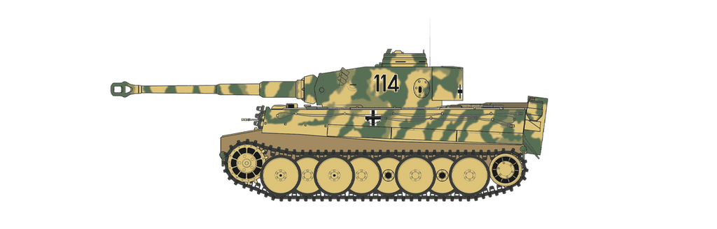 Airfix 1/35 Tiger I Early Version – Operation Citadel Plastic Model Kit - Battle Born Hobby