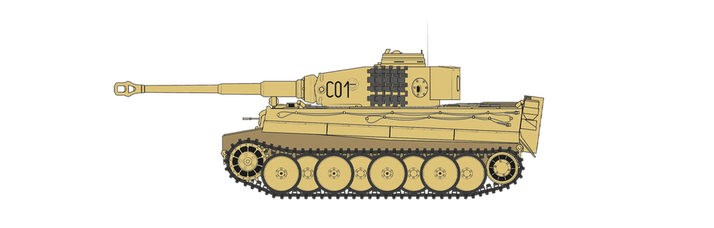 Airfix 1/35 Tiger I Early Version – Operation Citadel Plastic Model Kit - Battle Born Hobby