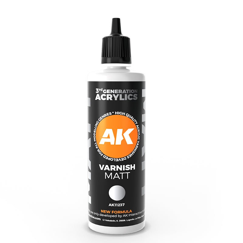 AK Interactive matt varnish 100ml - Battle Born Hobby