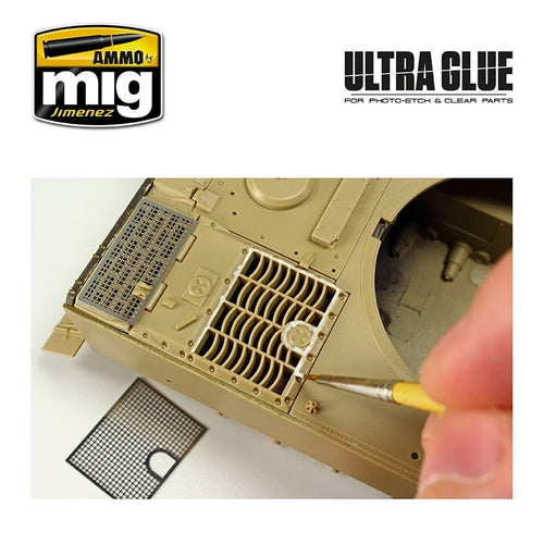 AMMO by Mig Ultra Glue 40ml – For Photo Etch, Clear Parts & More - Battle Born Hobby