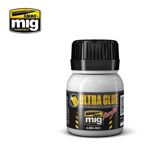 AMMO by Mig Ultra Glue 40ml – For Photo Etch, Clear Parts & More - Battle Born Hobby