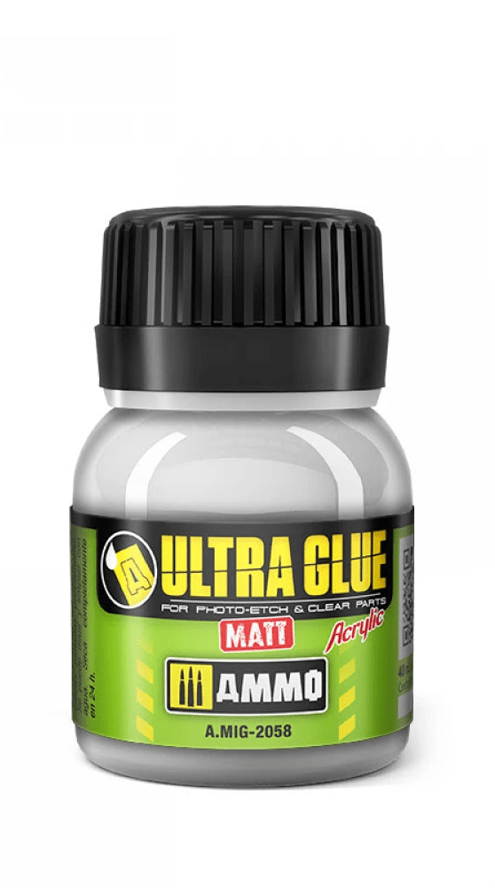 AMMO by Mig Ultra Glue Matt 40ml for Photo Etch & Clear Parts - Battle Born Hobby