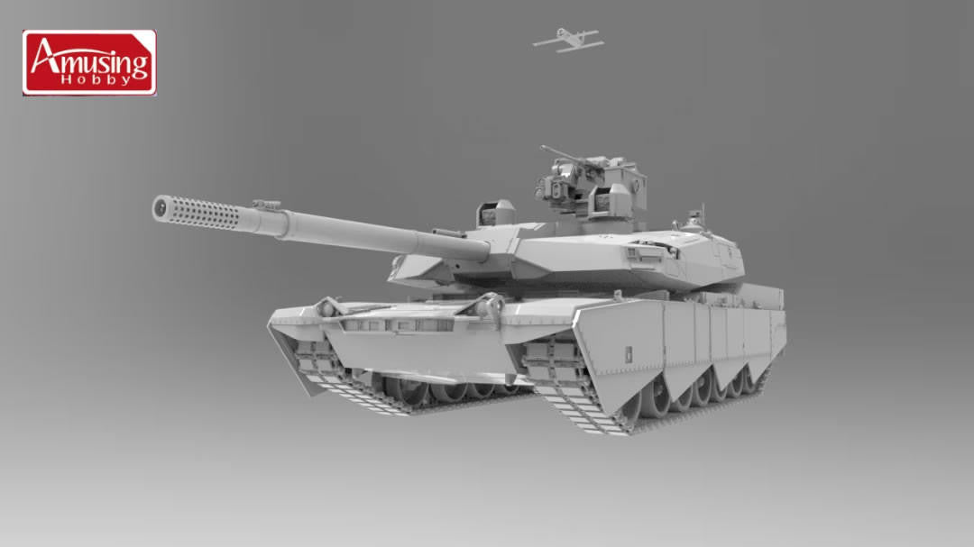 Amusing Hobby 1:35 M1 Abrams X Plastic Model Kit - Battle Born Hobby