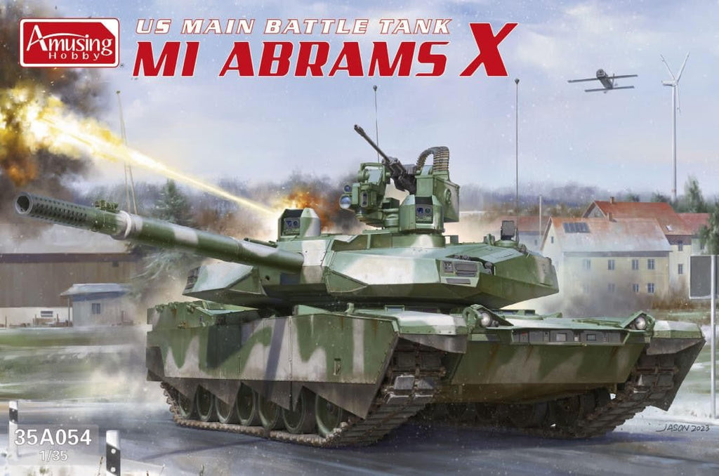 Amusing Hobby 1:35 M1 Abrams X Plastic Model Kit - Battle Born Hobby