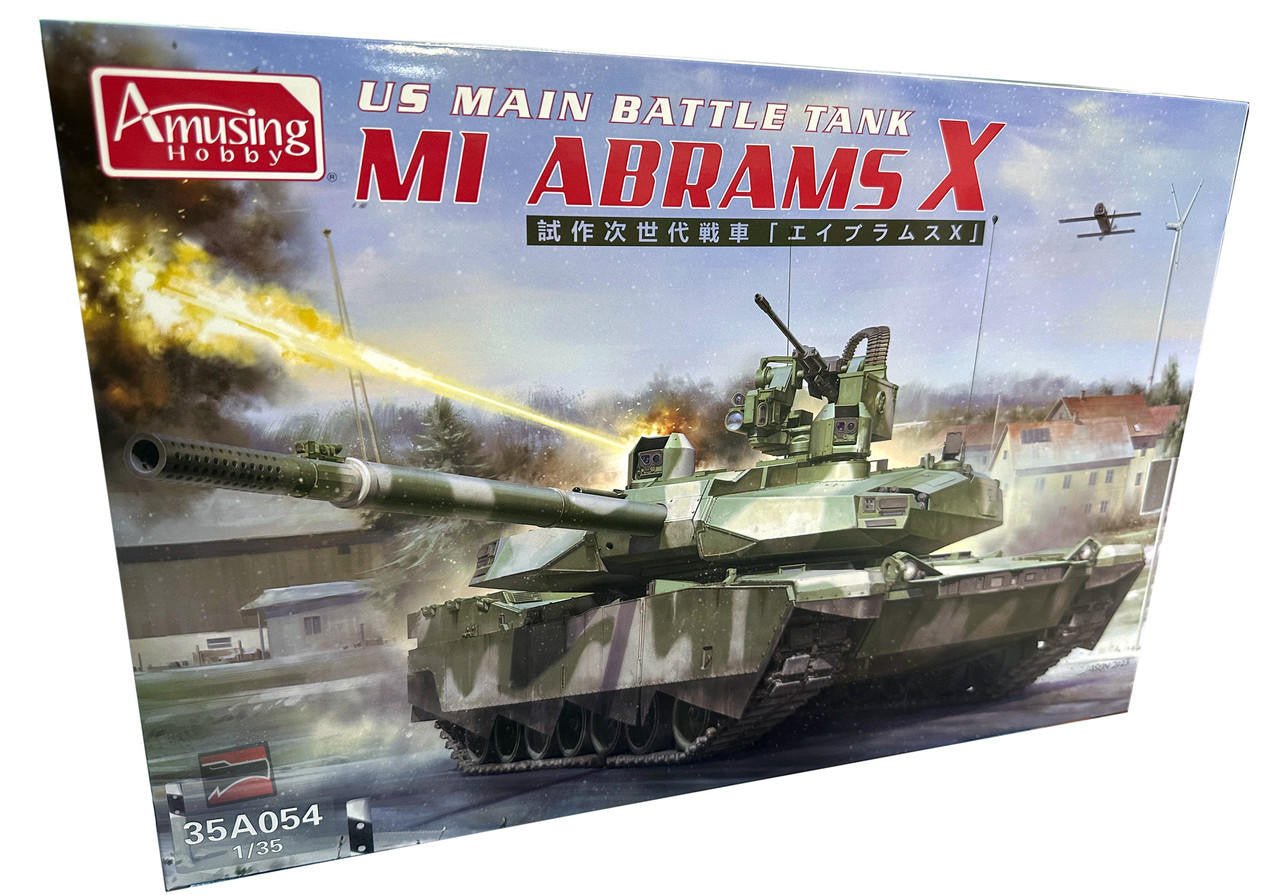 Amusing Hobby 1:35 M1 Abrams X Plastic Model Kit - Battle Born Hobby