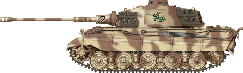 Das Werk 1/35 Pz.Kpfw. VI Ausf. B Tiger II Plastic Model Kit - Battle Born Hobby