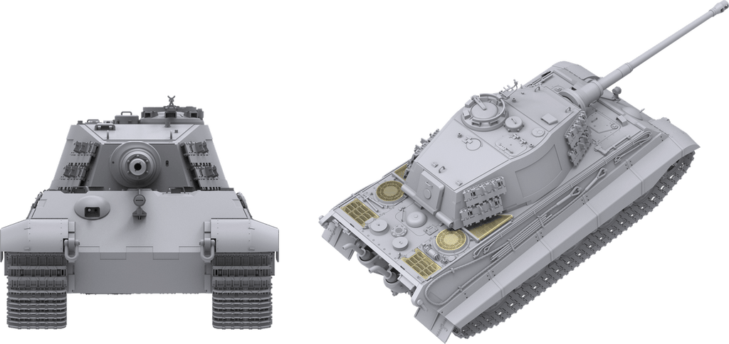 Das Werk 1/35 Pz.Kpfw. VI Ausf. B Tiger II Plastic Model Kit - Battle Born Hobby