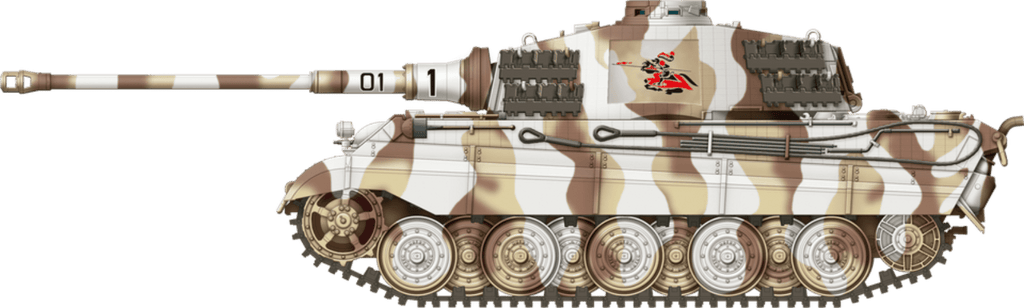 Das Werk 1/35 Pz.Kpfw. VI Ausf. B Tiger II Plastic Model Kit - Battle Born Hobby