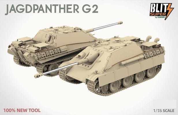 Das Werk Jagdpanther G2 Sd.Kfz.173 Super Blitz 1/35 Scale - Battle Born Hobby