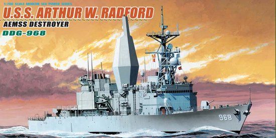 Dragon 1/700 USS Arthur W. Radford AEMSS Destroyer DDG-968 - Battle Born Hobby
