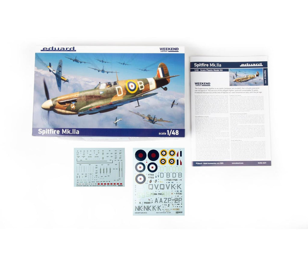 Eduard 1/48 Spitfire Mk.IIa Plastic Model Kit - Battle Born Hobby