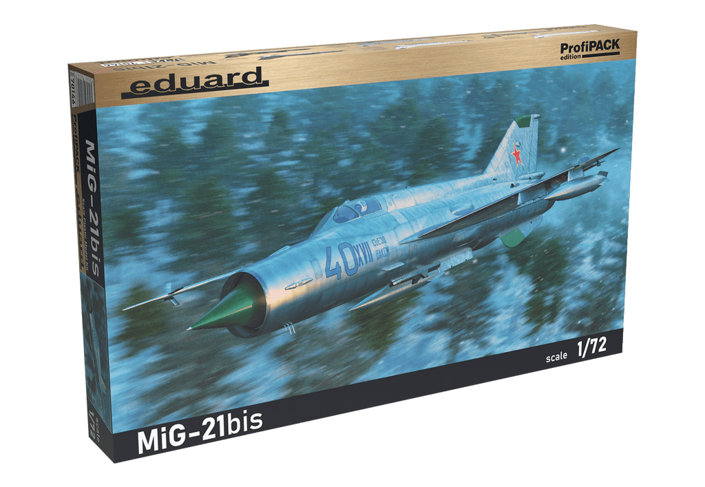 Eduard 1/72 MiG-21bis ProfiPACK Plastic Model Kit - Battle Born Hobby