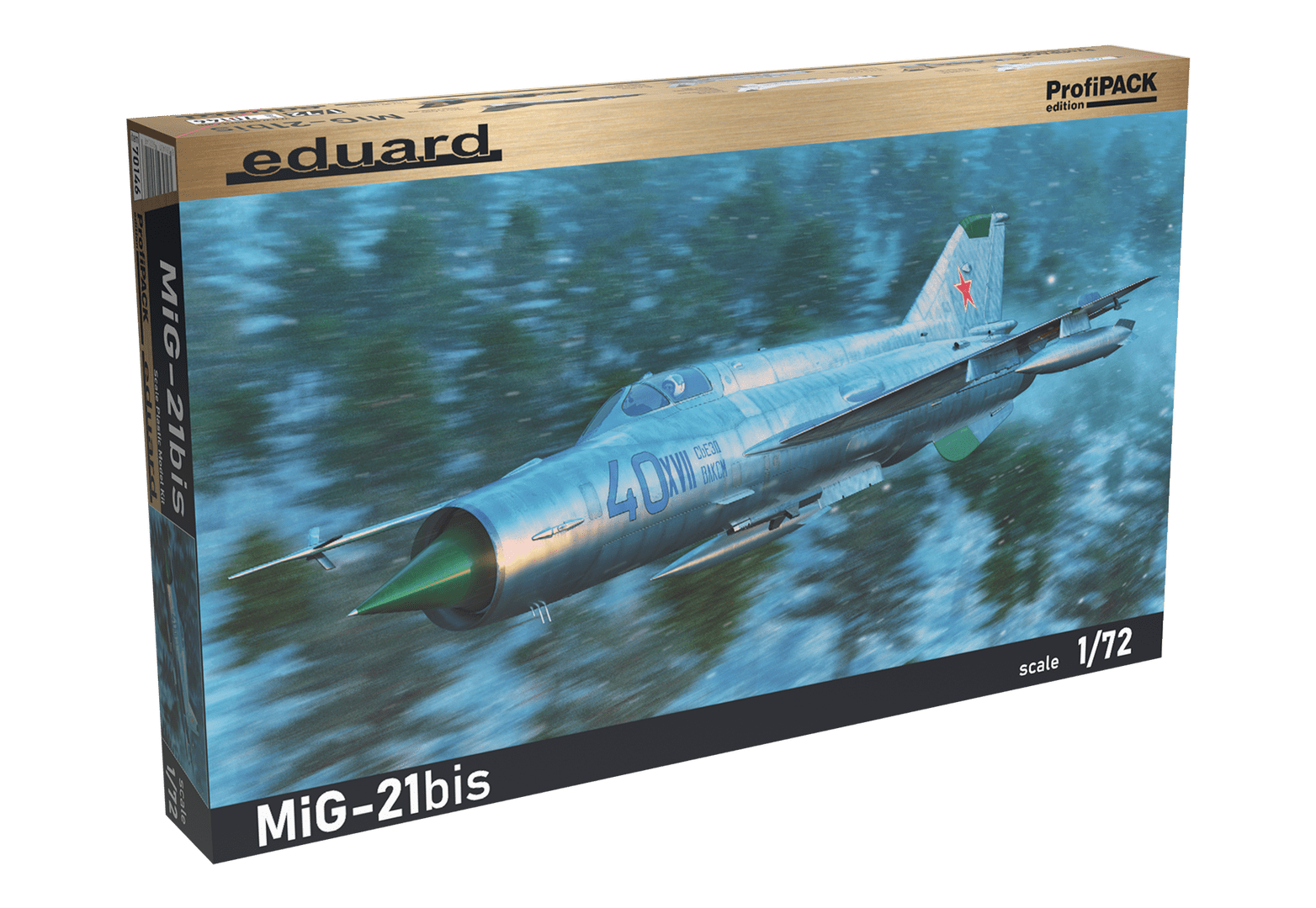 Eduard 1/72 MiG-21bis ProfiPACK Plastic Model Kit - Battle Born Hobby