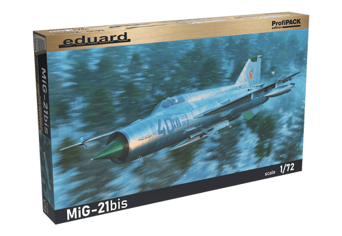 Eduard 1/72 MiG-21bis ProfiPACK Plastic Model Kit - Battle Born Hobby